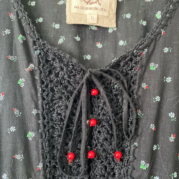 Chasing Unicorns Gypsy Woman Maxi Gown XS - Picture 6 of 10